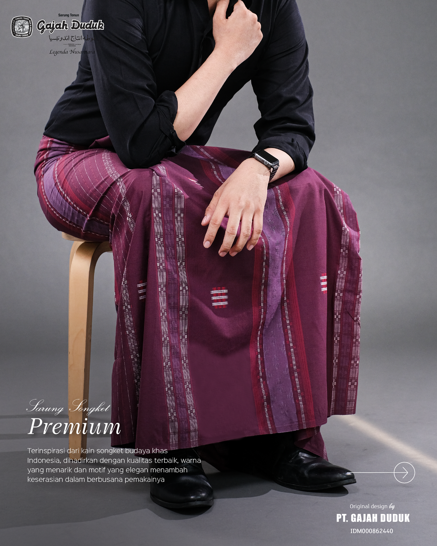 Sarung Premium Class - Songket