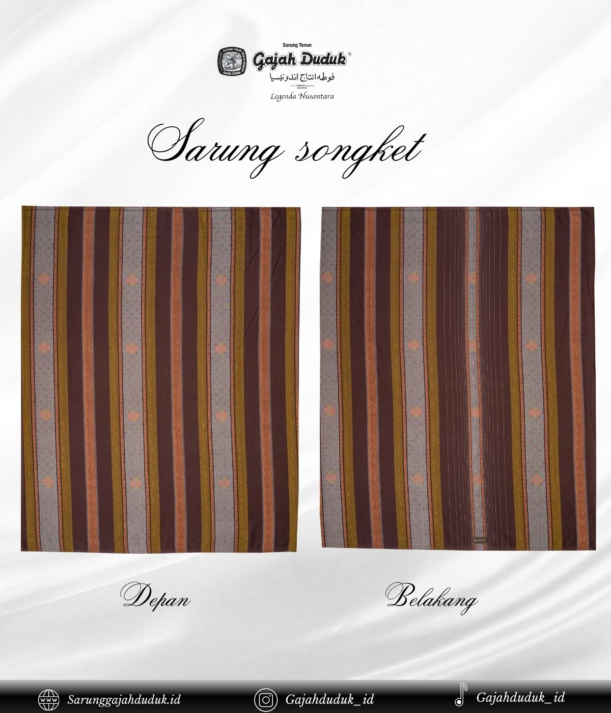 Sarung Premium Class - Songket