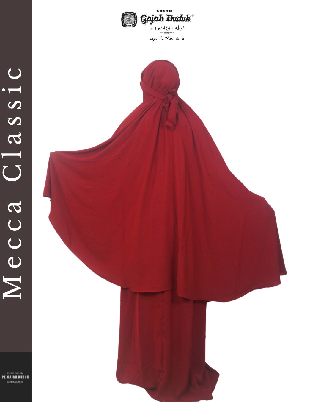 Ladies' Prayer Gown Mecca Classic -Red