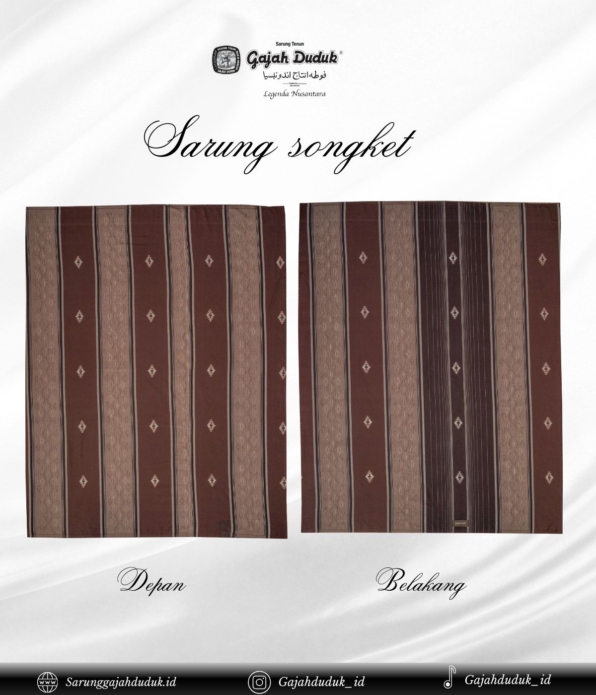 Sarung Premium Class - Songket