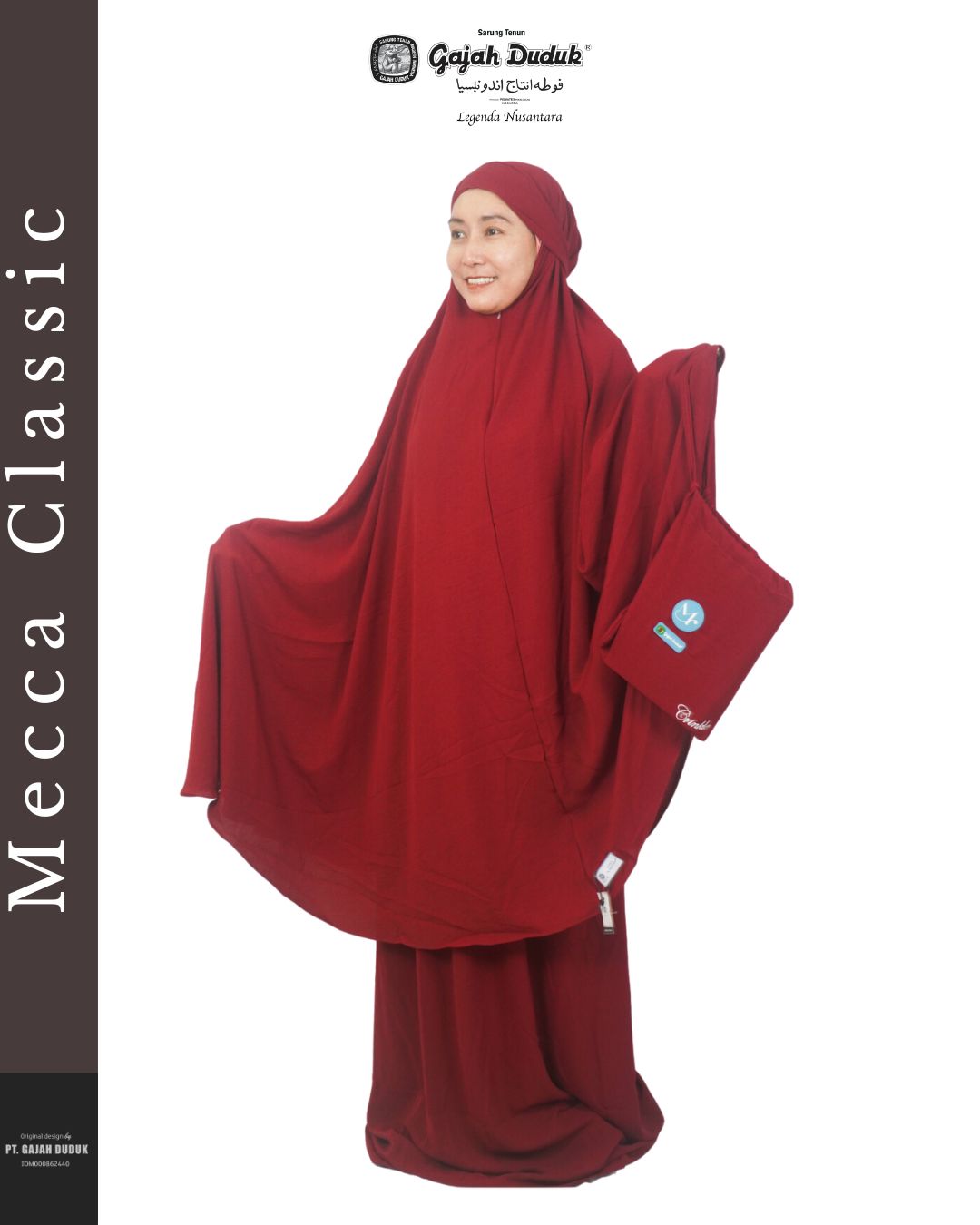 Ladies' Prayer Gown Mecca Classic -Red