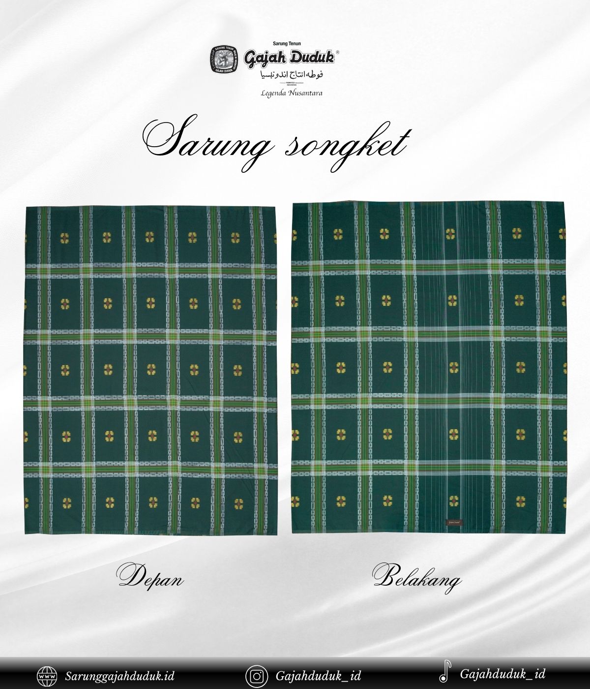 Sarung Premium Class - Songket