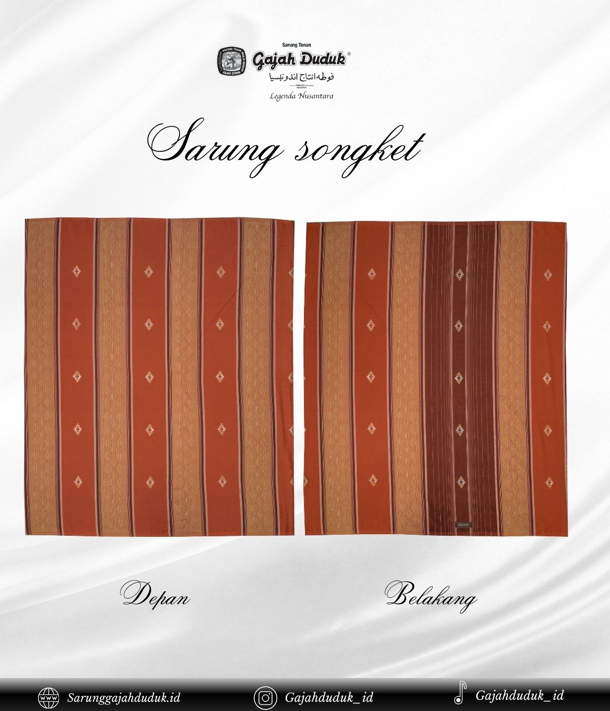 Sarung Premium Class - Songket