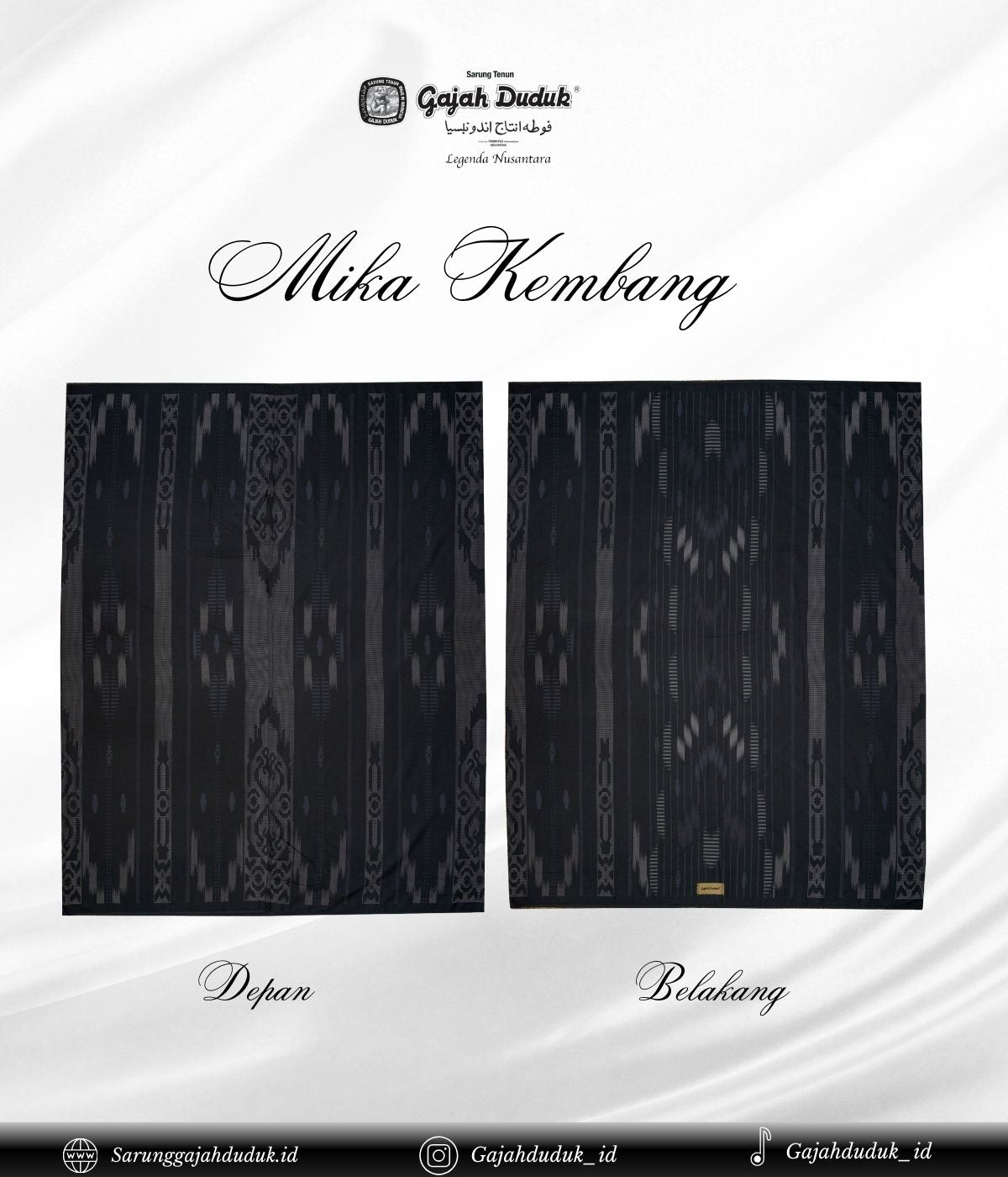 Sarung Classic Class-Mika kembang